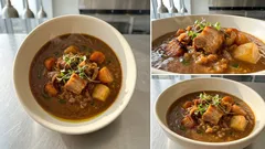 いつものカレーがまろやかに：すりおろしレンコンで自然なとろみの「すりレンコンカレー」